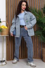 Джинсы Стильная походка (синие) Б13371-4М LT Collection
