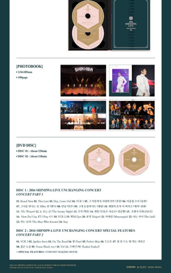 видео Shinhwa - 2016 Shinhwa Live Unchanging DVD (2 DISC)