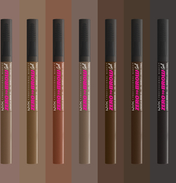NYX Professional Makeup Zero To Brow Gel - Гель для бровей с аппликатором оттенок 03 Taupe, 2 ml