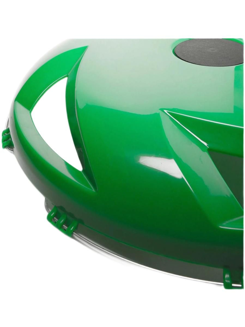 Колпак колеса R-22,5 заднего (пластик) (зеленый) "Вентилятор"