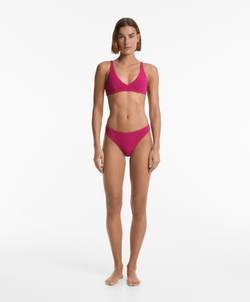 OYSHO Топ бикини на бретельках, фуксия