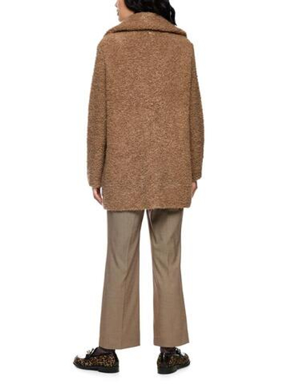 Marc Cain Шуба из фактурной шерсти