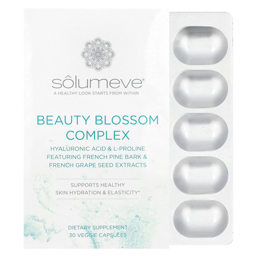 Solumeve, Beauty Blossom Complex, 30 растительных капсул