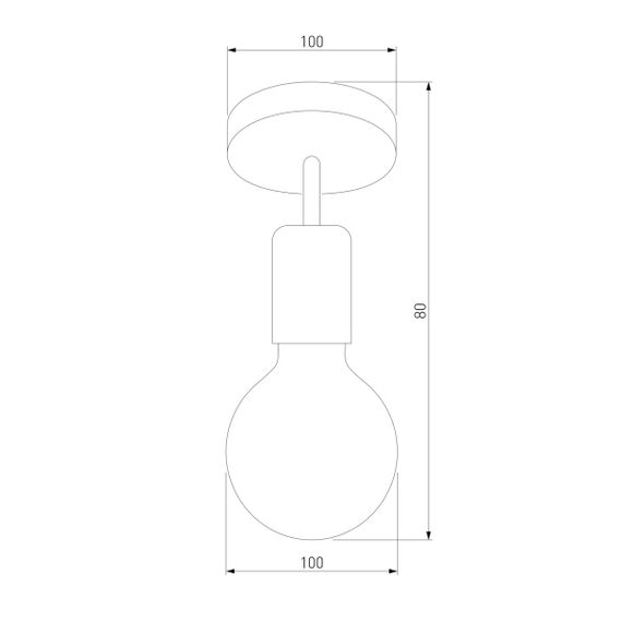 Потолочный светильник TK Lighting 1901 Retro