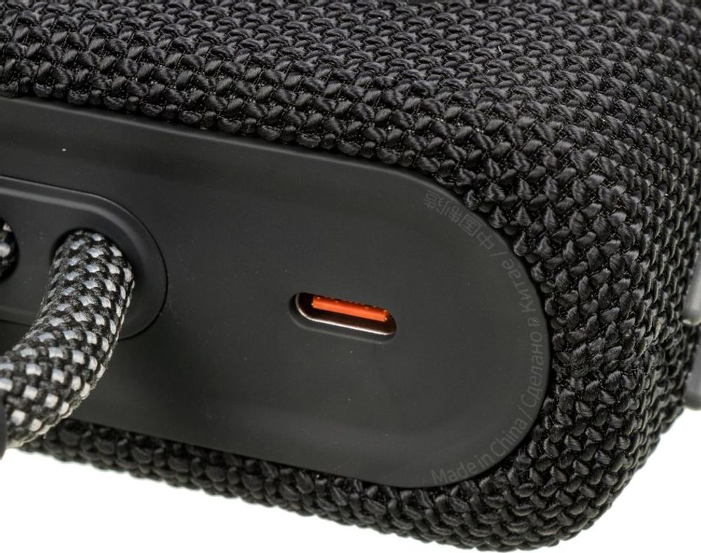 Колонка портативная JBL GO 3, 4.2Вт, черный [jblgo3blk]