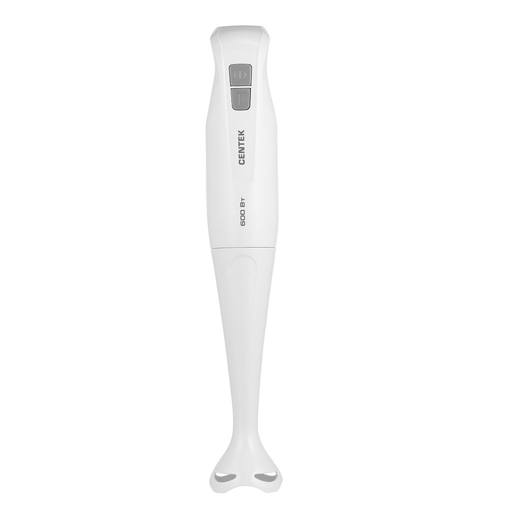 Блендер CENTEK CT-1341 WHITE турбо режим, корпус из пластика, стальные ножи мощн. 600 Вт