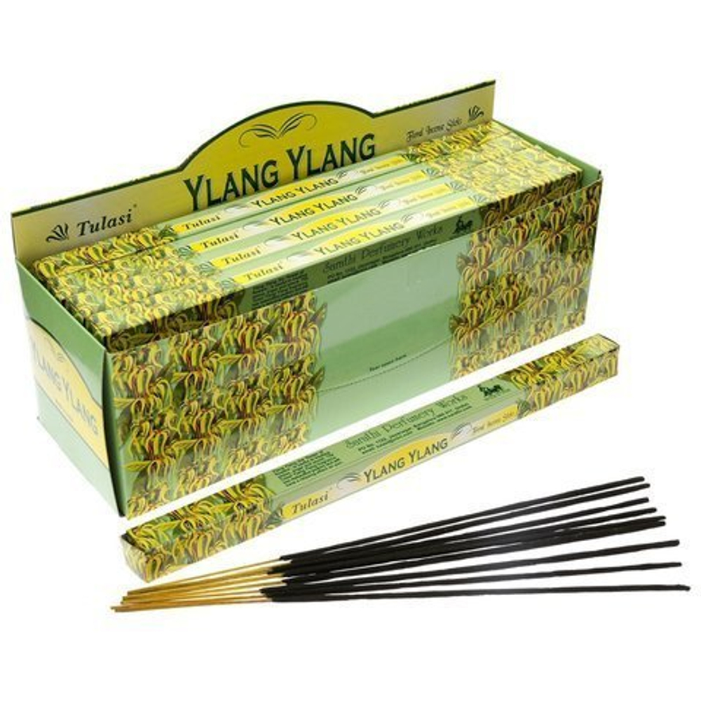 Tulasi Ylang Ylang четырехгранник Благовоние Иланг-Иланг