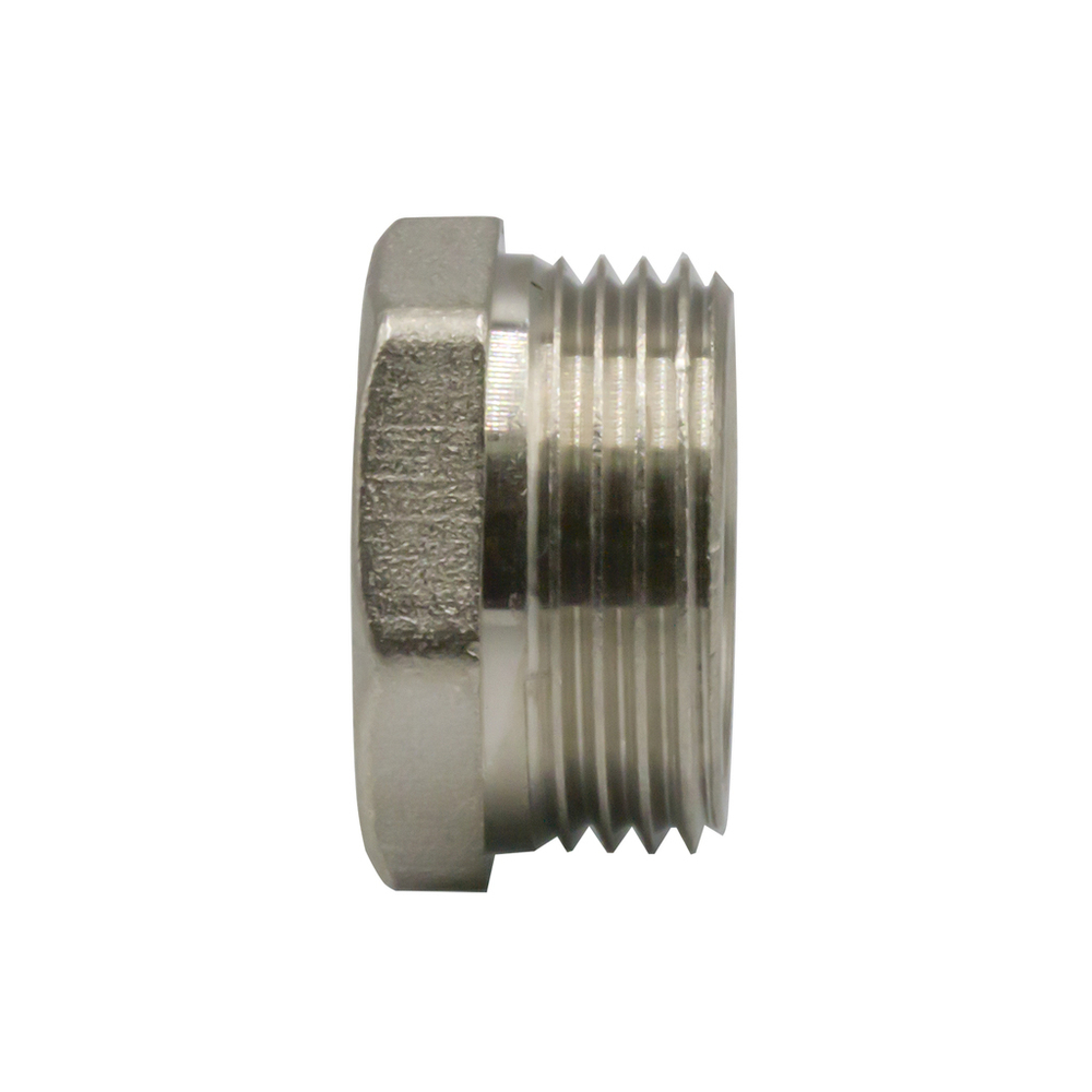 Заглушка 3/4'' нар с контр отв VRT® никель