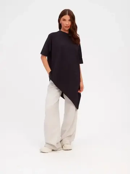 Туника оверсайз ассиметричная
