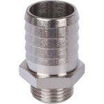 Штуцер с наружной резьбой STOUT SFT 0067 - 1/2" x 25 мм (латунь никелированная)