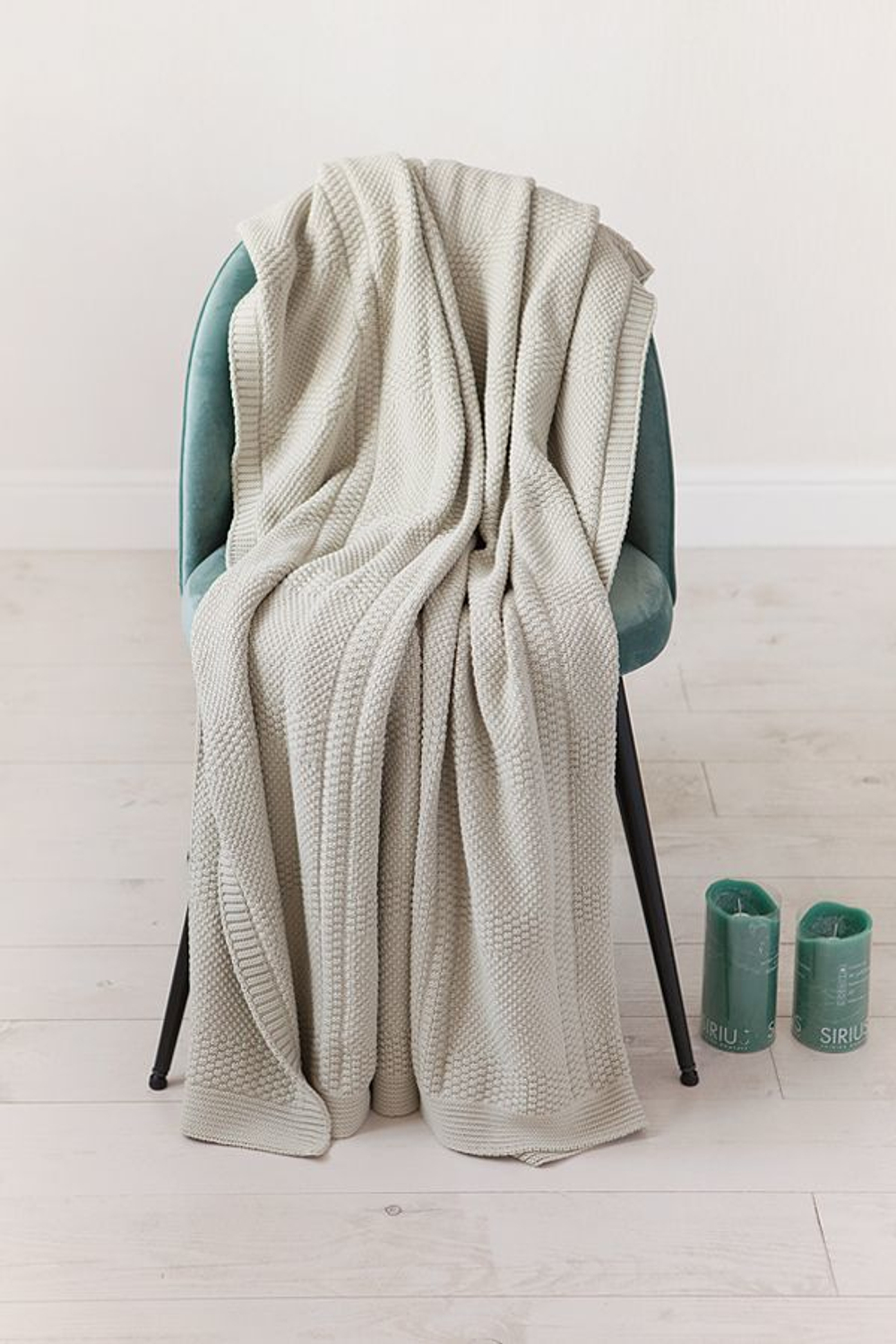 Плед 150х200 Luxberry Lux 49 оливковый Португалия