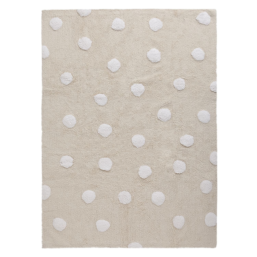 Ковер Lorena Canals Polka Dots Cream White (120 x 160 см)