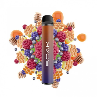 Купить Одноразовый Pod Soak X - Dark Honey Berries (1500 затяжек)