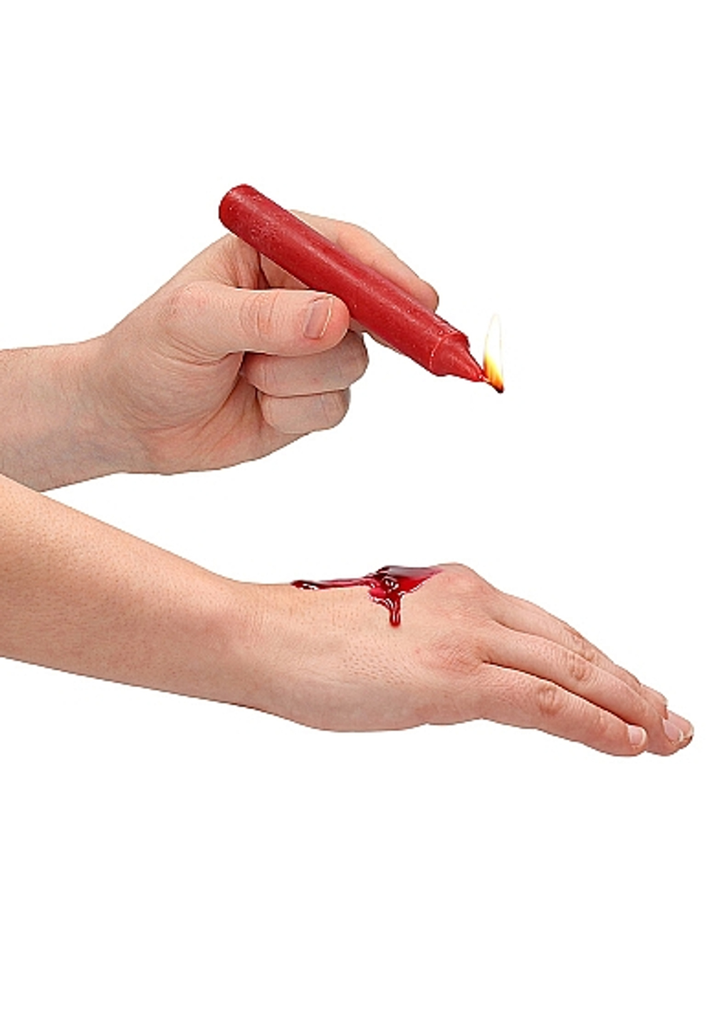 Набор разноцветных восковых BDSM-свечей Teasing Wax Candle