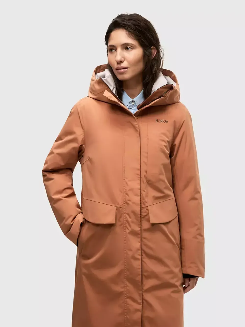 Пальто женское KOLARY NORPPA сиенна