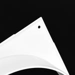 Фланец 168х168 мм квадратный на трубу 125 мм, ФКВ 125 для присоединения воздуховодов