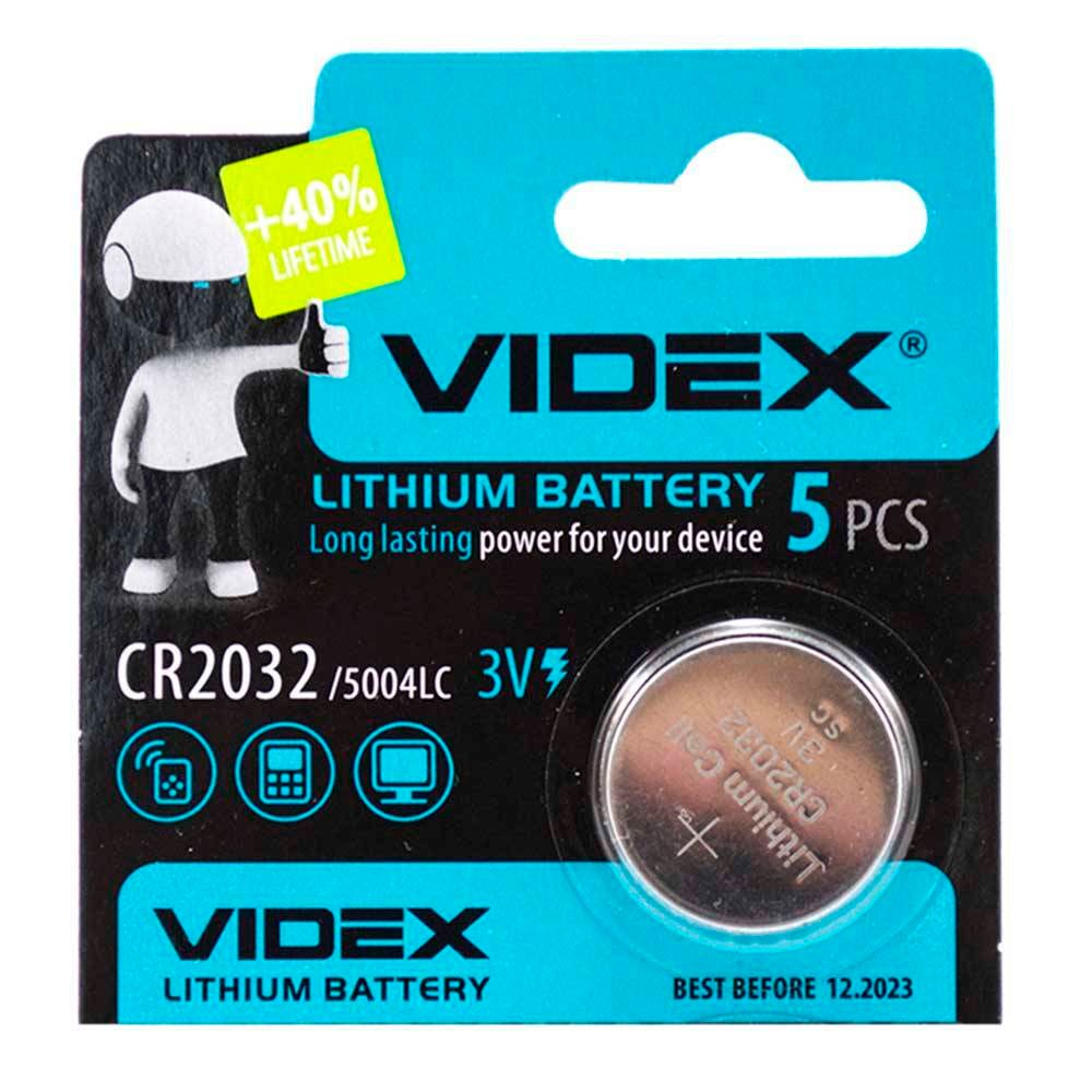 Батарейки CR 2032 videx