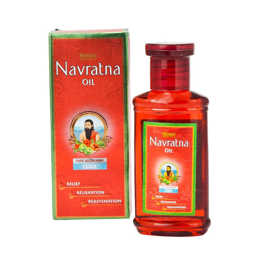 Масло для волос и тела Himani Navratna oil, 50 мл