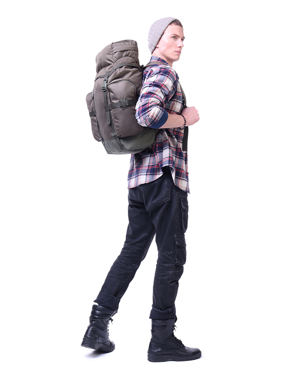 Рюкзак туристический Prival Кузьмич 45, Хаки