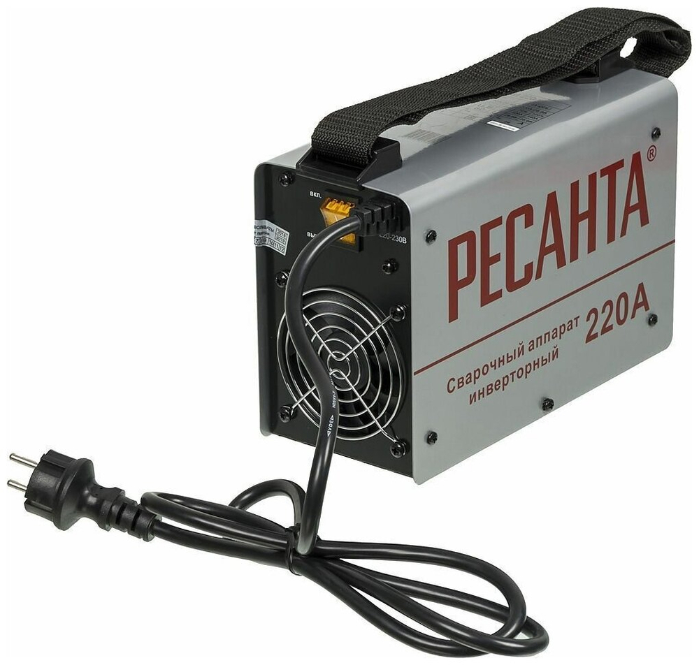 Сварочный аппарат инверторный Ресанта САИ-220 (ММА, 220 А, ПВ - 70%, кейс)