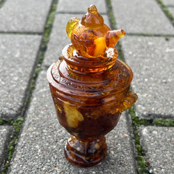 Самовар с чайником большой