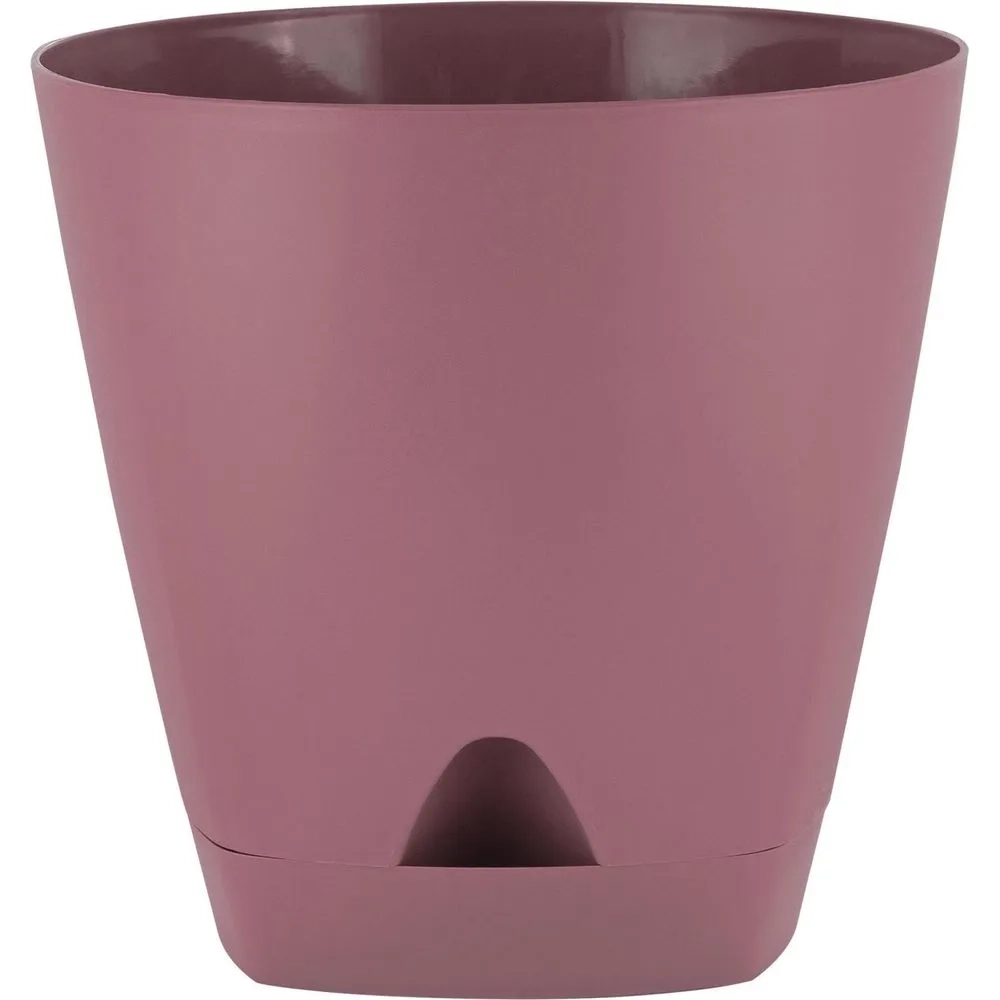 Горшок для цветов AMSTERDAM D 250mml с прикорневым поливом Морозная слива