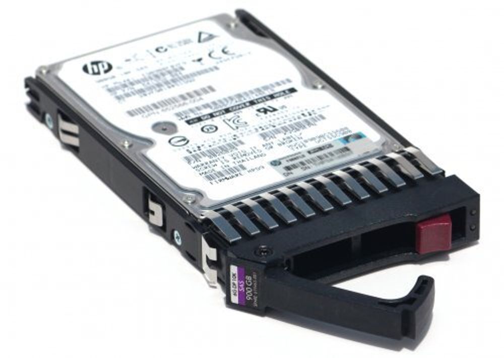 Жесткий диск HP 900GB SAS, 10K EG0900FBLSK