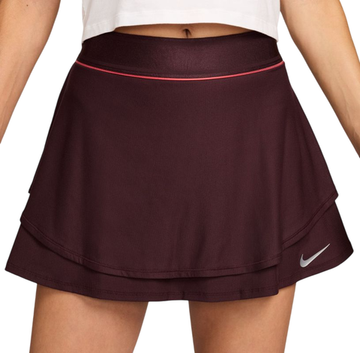 Теннисная юбка Nike Court Dri-Fit Slam - burgundy crush/light crimson