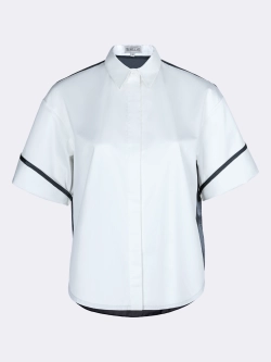 Рубашка черно-белая OLA OLA