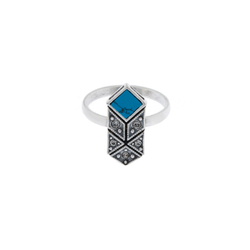 "Хофбург" кольцо в серебряном покрытии из коллекции "Дворцы" от Jenavi