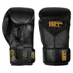 BGPP-2021-0070 Боксерские перчатки Power Padded Training, чёрно-золотые