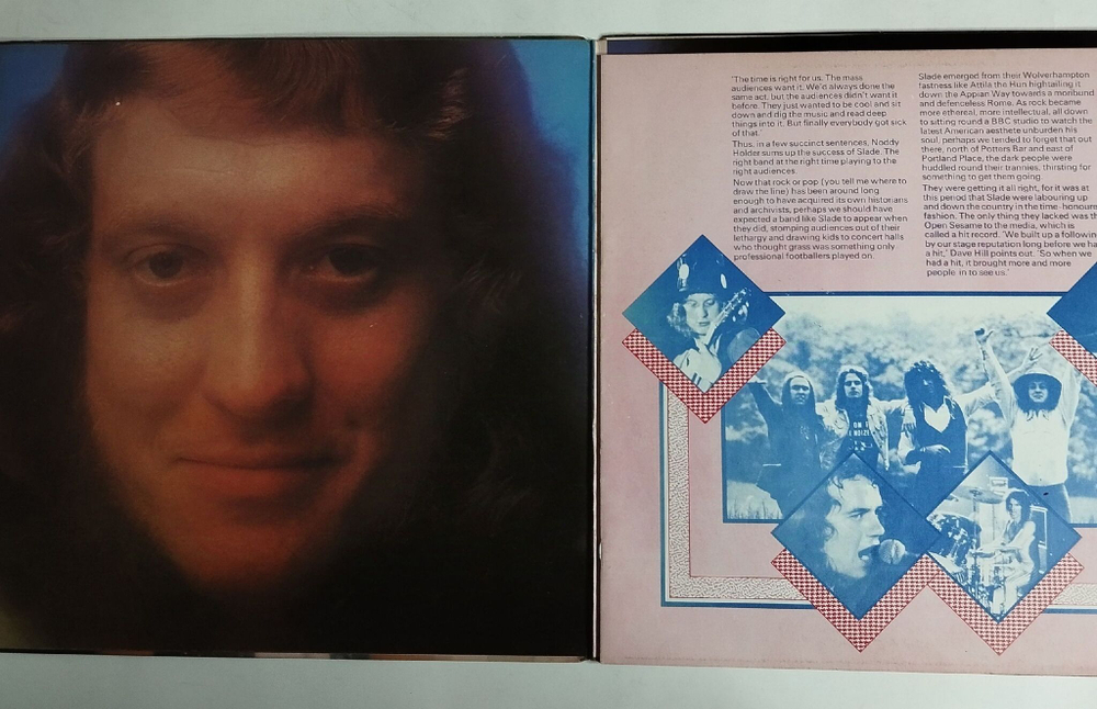 Винтажная виниловая пластинка LP Slade Sladest (UK 1973) Coz I Luv You