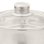 Набор посуды нерж, 4 пр, кастрюли 2.2,4.2 л, индукц, Катунь, Гретта, KT04-F