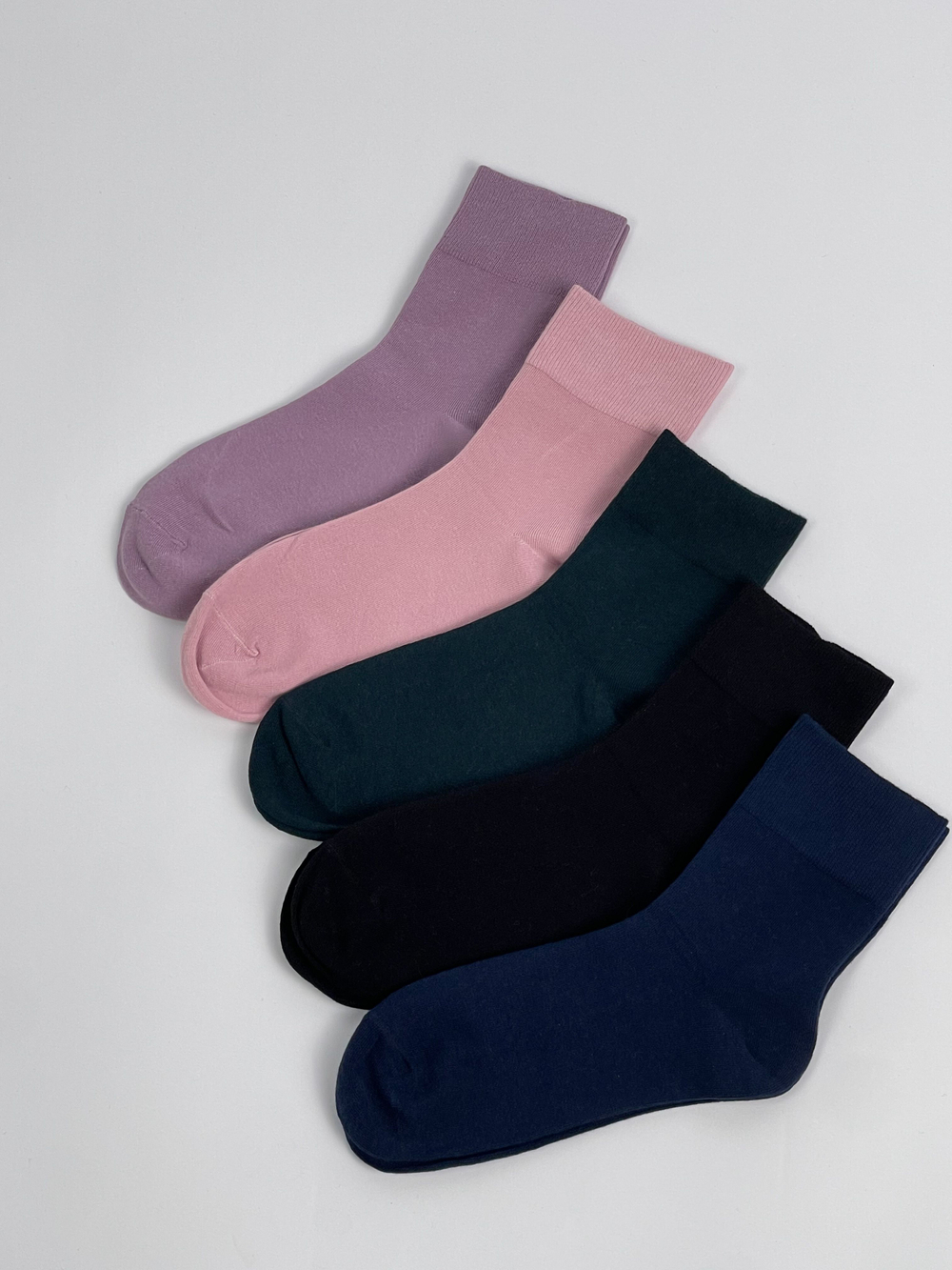 Носки женские медицинские с ослабленной резинкой, 5 пар.