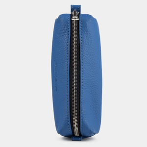 Ключница Coffre из кожи теленка, цвета синий королевский