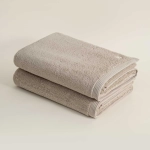 Полотенце из органического хлопка Pure Cotton 80х150 бежевый