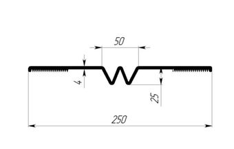 Гидрошпонка EPDM Аквастоп ДР-250/50