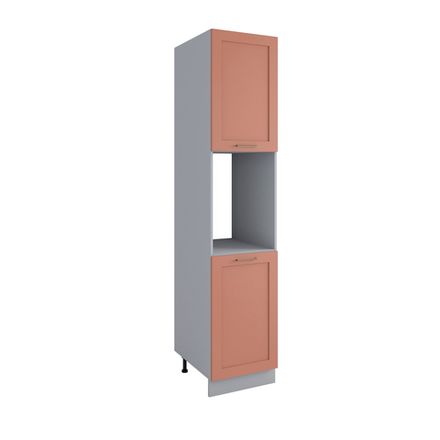 Кухня Модуль ПН 450 (с нишей) Квадро Персик Софт