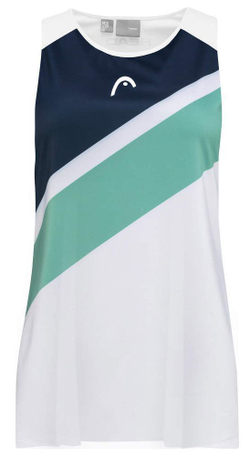 Футболка для девочки теннисная Head Agility Tank Top G - разноцветный, зеленый