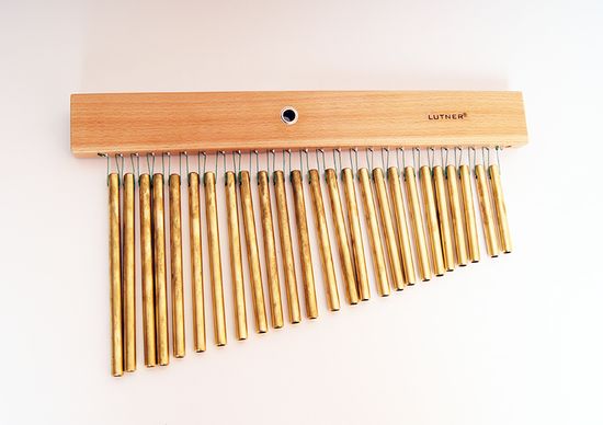 FLS25B Планка с чимес, 25 трубочек, латунь, Fleet