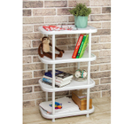 Полка овальная (4 секции) на колесах М2717