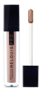 Тени для век жидкие матовые тон 12 Taupe «Relouis PRO Matte Liquid» 5 мл