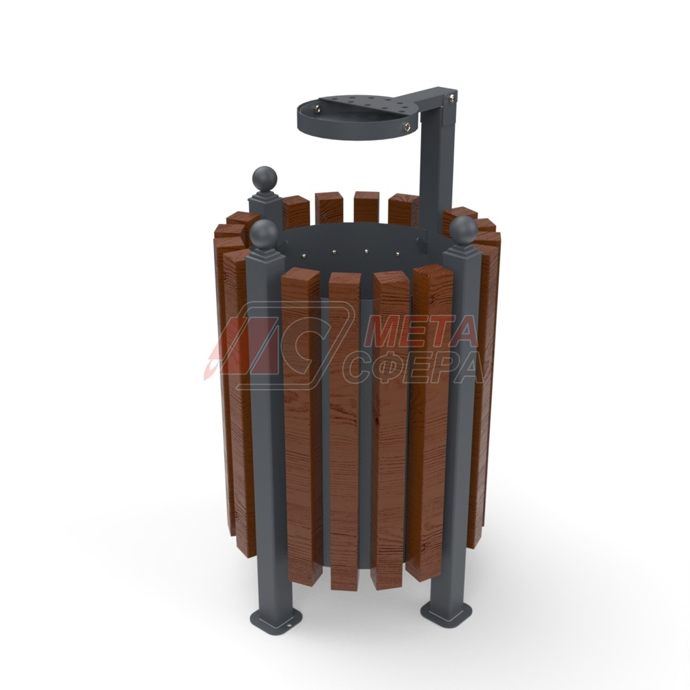 Урна ML 3 c пепельницей