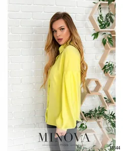 Рубашка 4117-жёлтый Minova