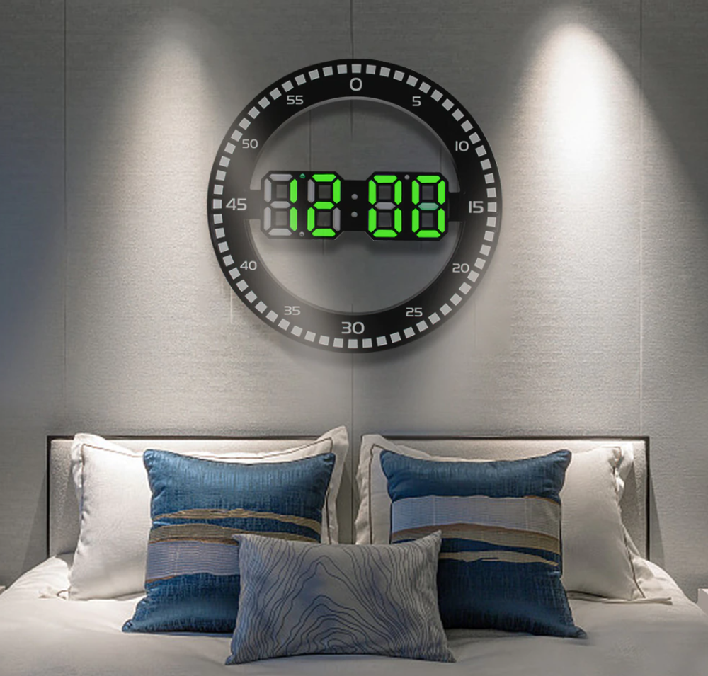 Часы DS-3668L-4 RoHs зеленое свечение