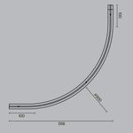 Комплектующие для систем освещения с токоведущими элементами Technical TRA184-R900-12B