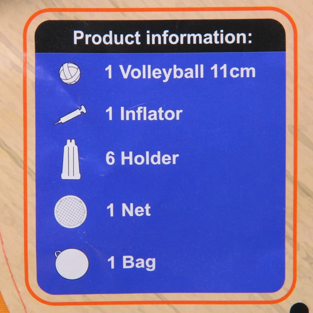 Набор для игры в спайкбол ZG270-177: батут 75*17 см, мяч 12 см, насос