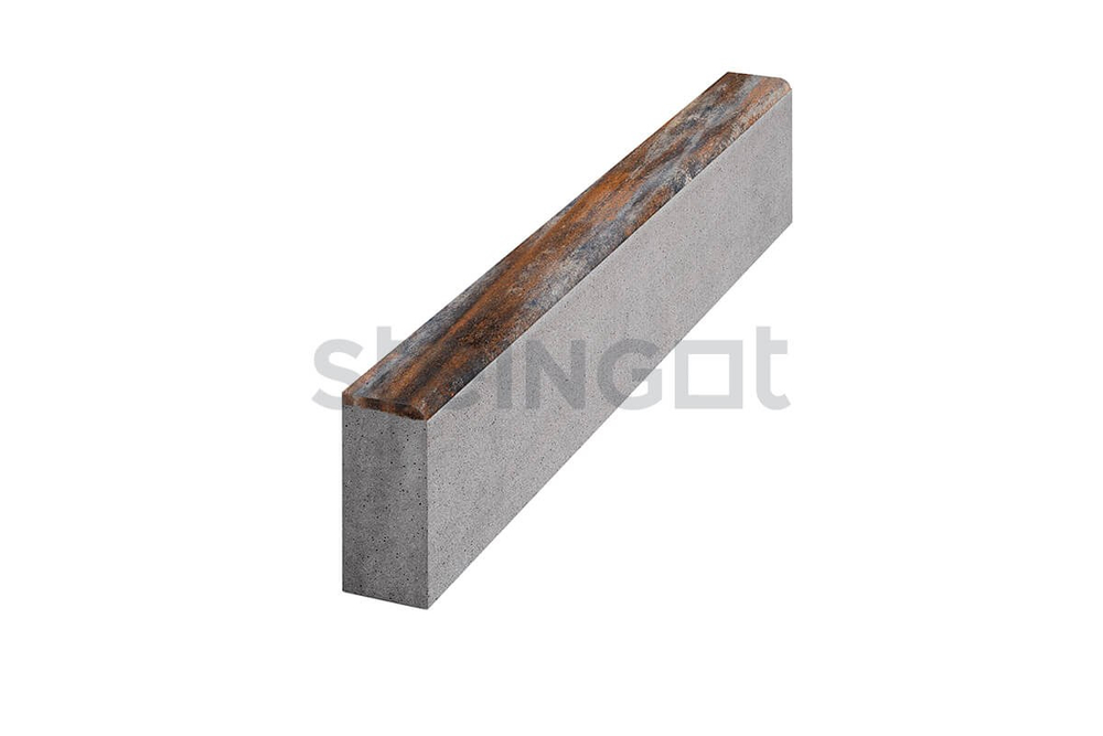 Бордюр Садовый 1000*200*80 Бронзовый камень (Stein Bronze)
