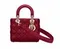 Сумка Dior Lady Dior My Abcdior, модель маленького формата вишневый