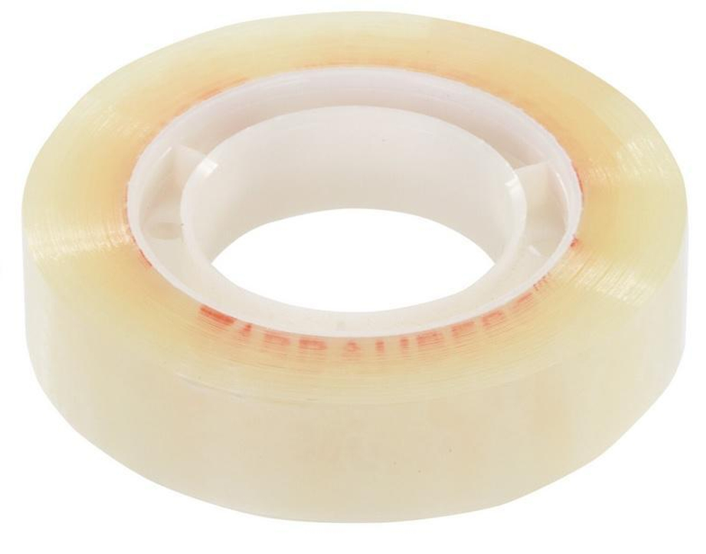 Клейкая лента 12мм х 33м. прозрачная (BRAUBERG) (Комплект 4шт.)